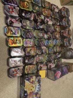 X45 POKEMON MINI TINS AND MORE
