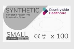 WHOLESALE JOB LOT 900X BOXES SYNTHETIC EXAM GLOVES SMALL POWDER FREE NON-STERILE 90,000 GLOVES