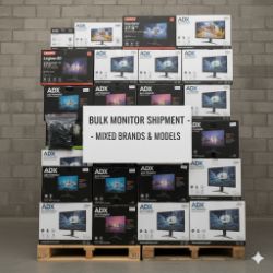 10X GAMING & OFFICE MONITORS – LENOVO, LG– CURVED, OLED, IPS, WQHD & FULL HD – CUSTOMER RETURNS!