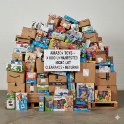 1000X UNMANIFESTED AMAZON TOYS – MIXED BRANDS, KIDS, GAMES & MORE – CUSTOMER RETURNS