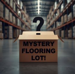 MYSTERY LOT! 10 BOXES (21M2) BRANDED RIGID CLICK WOOD EFFECT LVT WITH UNDERLAY BACKING RRP £1,400