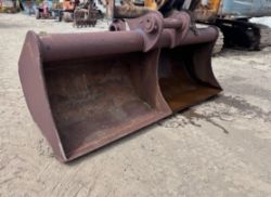 7 FOOT GRADING BUCKET – 80MM PINS – EXCAVATOR DIGGER ATTACHMENT