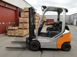 2017 JUNGHEINRICH RX70-20 DIESEL FORKLIFT – 2.0 TONNE – TRIPLEX MAST