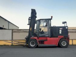 **(INCLUDES CHARGER)**KALMAR ECG80-6 ELECTRIC 4-WHEEL FORKLIFT
