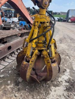 CACTUS 5-CLAW SCRAP GRAB / WASTE GRAPPLE – EXCAVATOR ATTACHMENT