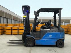 **(INCLUDES CHARGER)**2017 BYD ECB35C ELECTRIC FORKLIFT – 3.5 TONNE