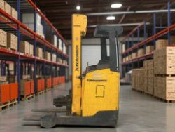 **(INCLUDES CHARGER)**JUNGHEINRICH ETV214 ELECTRIC REACH TRUCK