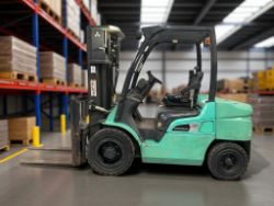 2020 MITSUBISHI FD30NT DIESEL FORKLIFT – 3,000 KG CAPACITY – TRIPLEX MAST