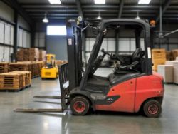 2017 LINDE H20D-01 DIESEL FORKLIFT – 2,000 KG CAPACITY – TRIPLEX MAST