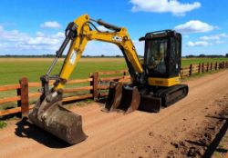 2017 JCB 48Z-1 MINI EXCAVATOR / DIGGER (4.8T) + 3 BUCKETS + QUICK HITCH
