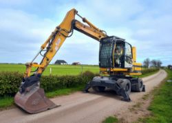 2004 JCB JS145W WHEELED EXCAVATOR – MATERIALS HANDLER