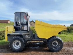 WACKER NEUSON DW90 9 TON CAB DUMPER – 2017