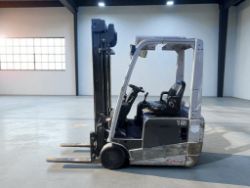 **(INCLUDES CHARGER)**2015 TCM A1N1L15H ELECTRIC FORKLIFT – 1.5 TONNE – TRIPLEX MAST