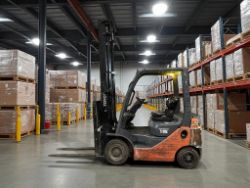2017 TOYOTA 02-8FDF15 DIESEL FORKLIFT – 1,500 KG CAPACITY – STANDARD MAST