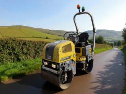 ATLAS COPCO DYNAPAC CC800 1.6T DOUBLE DRUM VIBRATING ROLLER – 2016