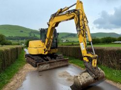 2019 KOMATSU PC80MR-5 8T MINI EXCAVATOR
