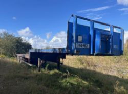 2005 MONTRACON STEPFRAME LOW LOADER PLANT TRAILER