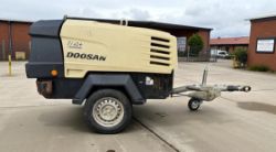 2016 DOOSAN 7/41 ROAD TOWABLE COMPRESSOR