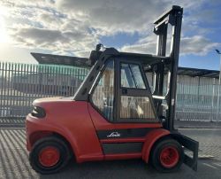 LINDE H80D/900-03 DIESEL FORKLIFT 2005 – 8T / 5000 HRS