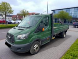 **(ONLY 91K MILEAGE)** 2017/67 FORD TRANSIT 350 DROPSIDE TRUCK – EURO 6