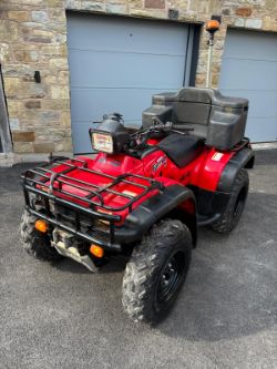 2005 HONDA TRX450 FOREMAN ATV – 480 HOURS / 3000 KMS – PETROL – QUAD BIKE