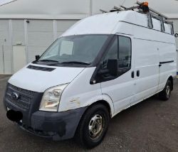 2013 FORD TRANSIT 125 T350 RWD – 116,000 MILES – DIESEL – MANUAL – PANEL VAN