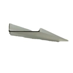 JOBLOT X 120 KITCHEN WORKTOP CORNER JOINT STRIP MATT SILVER 40 X 630 X 10 MM