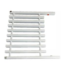 TOWEL RAIL RADIATOR WHITE MODERN STYLISH 800 MM X 800 MM QUIN CROWN QCR01W