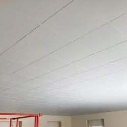 JOBLOT OF 4 BOXES CEILING TILES ARMSTRONG NEWTONE RESIDENCE BOARD BP1201 M4/G 600 MM