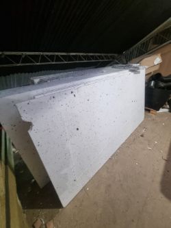 JABLITE POLYSTYRENE 20 MM FLOORING INSULATION 2.4 X 1.2M - MINOR DAMAGE 4 UNITS
