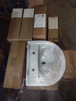 JOBLOT OF 11 BASIN UNITS SINK BASE CLEARANCE DEAL
