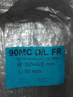 JOBLOT 40 ALUMINIUM FOIL ROLLS 90MC D/L FR 1B2 FR THERMAL INSULATION