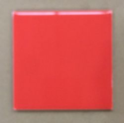 3800 PILKINGTONS PLAIN COLOUR POPPY RED WALL TILES 100 X 100 X 6.5MM (4X4