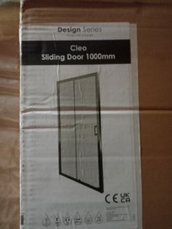 CLEO SLIDING SHOWER DOOR 1000 MM