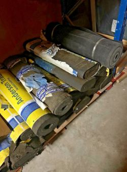 17 X ANDERSON TRADE FELT SANDED SHINGLE UNDERLAY ROOFING 20 M X 1 M