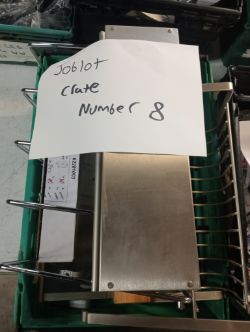 JOBLOT CRATE NUMBER 8 SHELFING PARTS