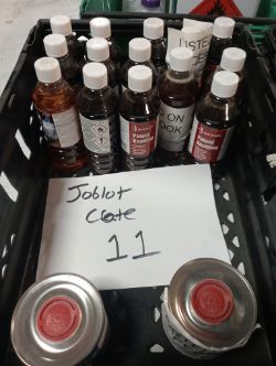 JOBLOT CRATE NUMBER 11 PATENT KNOTTING TEREBINE LIQUID DRIERS