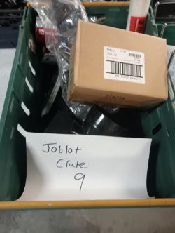 JOBLOT CRATE NUMBER 9 ROCKWOOL GREASE GUN TAPE
