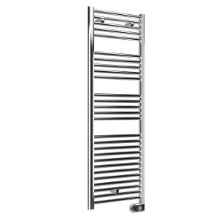 3 X ESSENTIAL ELECTRIC EVO TOWEL WARMER RADIATOR CHROME 920 X 480 - 148298