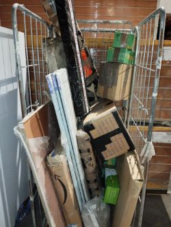 CAGE OF RETURNS RADIATORS WORKTOPS VELUX BLINDS TOWEL RADIATOR