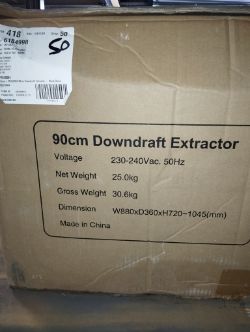 PRIMA 90 CM DOWNDRAFT EXTRACTOR