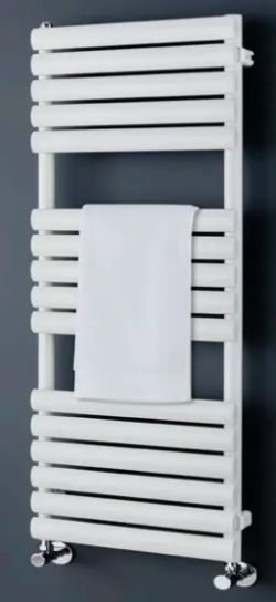SHARE RADIATOR TOWEL RAIL 960MM X 600MM VERTICAL HEATING DIFFUSION BAYFORD OBSIDIAN