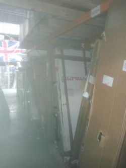 LARGE JOBLOT OF SHOWER DOOR ENCLOSURES SPARE GLASS PARTS SPARES OR REPAIR
