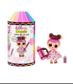 100 X L.O.L. SURPRISE LOVES CRAYOLA CMS PDQ