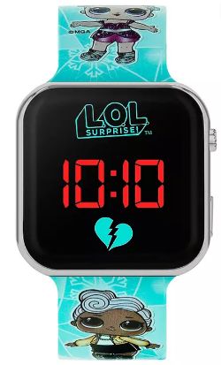115 X BRAND NEW LOL SURPRISE BLUE STRAP LED WATCH