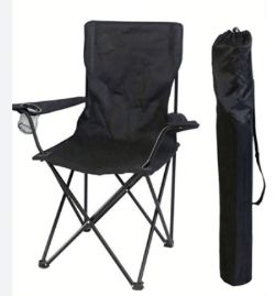 50 X STEEL OXFORD CAMPING CHAIR WITH CARRY BAG