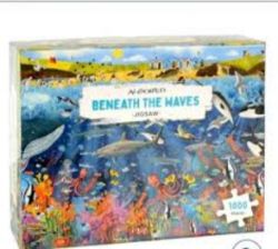 100 X BRAND NEW JIGSAW BENEATH THE WAVES 1000PCS