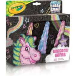 160 X CRAYOLA UNICORN HORNS SIDEWALK CHALK ASST