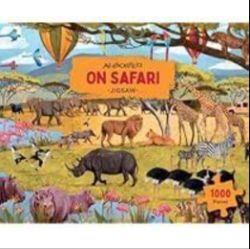 100 X BRAND NEW JIGSAW ON SAFARI 1000PCS