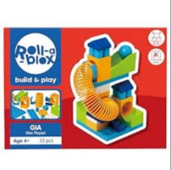 100 X BRAND NEW ROLL-A-BLOX MINI PLAYSET - GIA